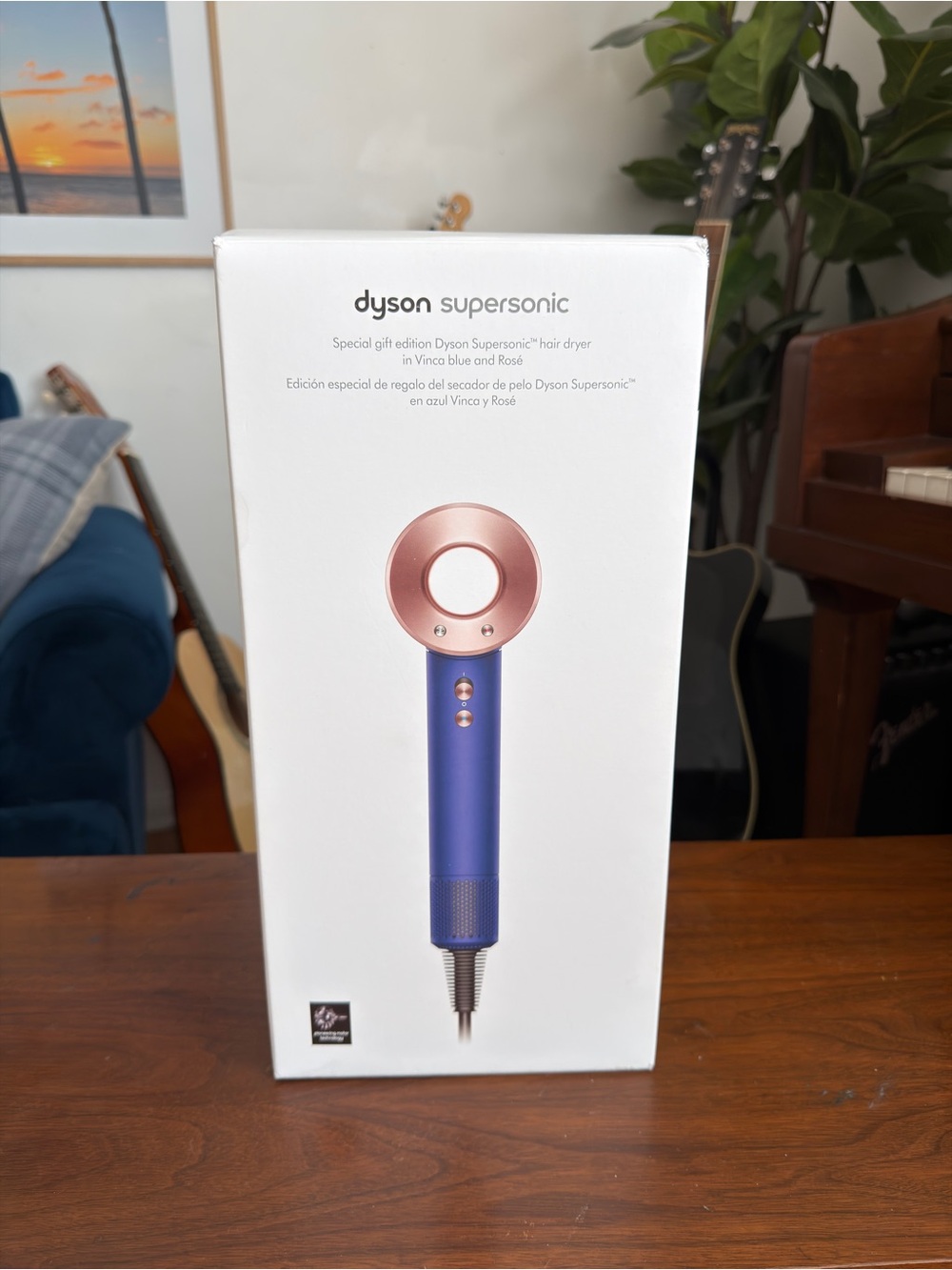 Dyson Supersonic Hair Dryer - Blue & Rose Gold